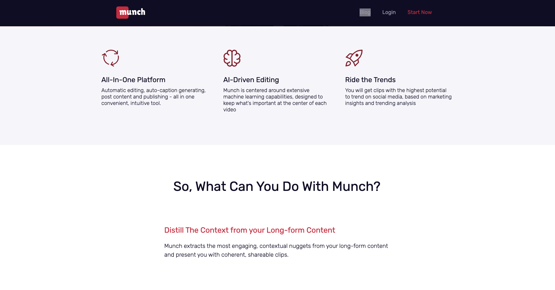 Munch: Ottimizza i Video per i Social Media